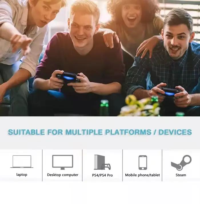 Manette de jeu sans fil, 6 axes, pour PS/PC/Android/iPad/iPhone