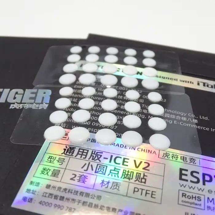 Patins de souris à pois universels pour bricolage
