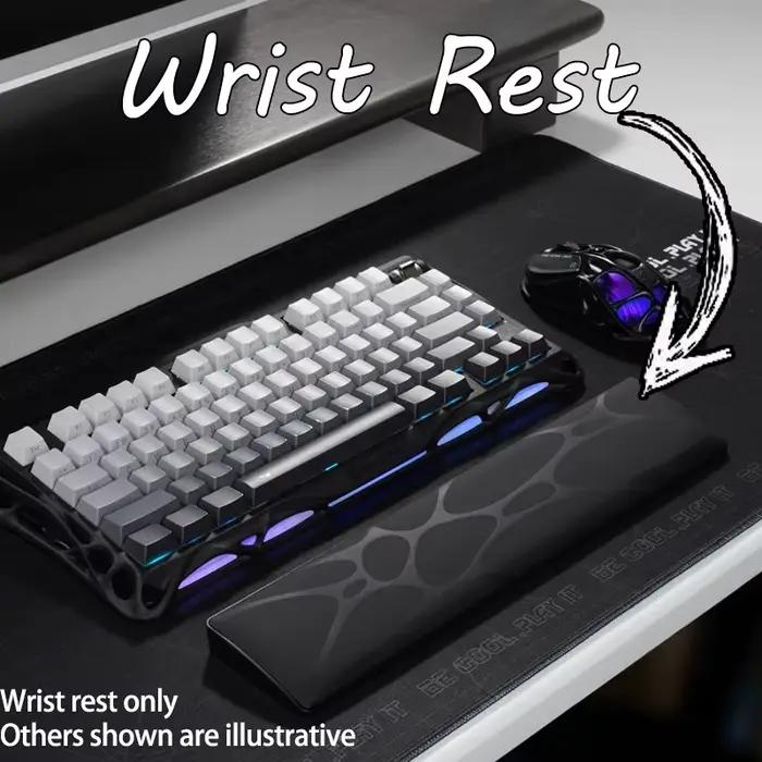 Repose-poignet ergonomique pour clavier – Coussin doux pour le bureau et les jeux