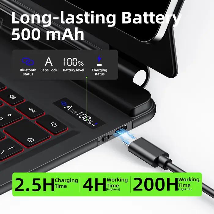 Clavier magique pour Samsung Galaxy Tab S10 FE PLUS 13.1 pouces