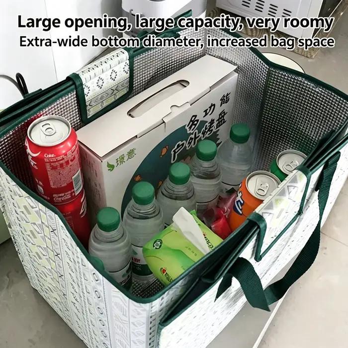 Tapis de pique-nique pliable avec sac de rangement, imperméable, anti-sable, couverture portable pour l'extérieur, tapis de sol pour la plage, le camping et les voyages