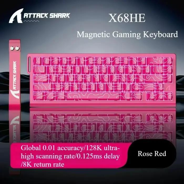 Clavier de jeu Attack Shark X68 HE – Mécanique magnétique