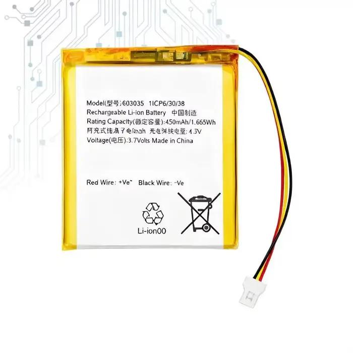 Batterie haute capacité 450 mAh pour casque JBL Tune 510BT 500BT 500 603028 prolonge durée de vie améliore expérience musicale sans limite pour auditeurs occasionnels et passionnés