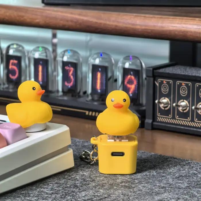 Quacky canard clavier Fidget jouets porte-clés