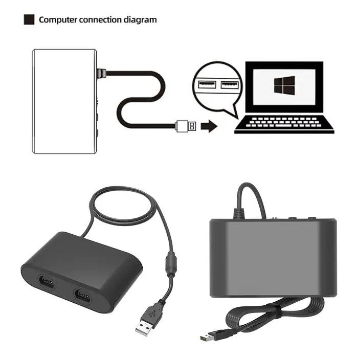 Convertisseur d'adaptateur USB N64 pour Nintendo Switch 64
