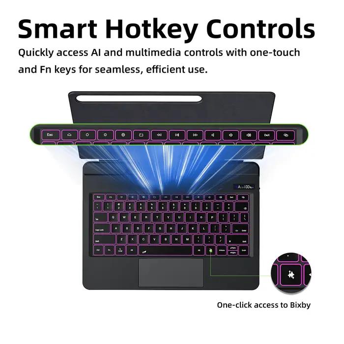 Clavier magique pour Samsung Galaxy Tab S10 FE PLUS 13.1 pouces