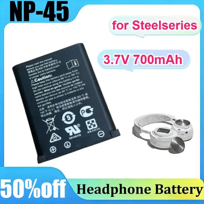 Batterie de remplacement NP-45 pour casque sans fil Bluetooth Steelseries Arctis Nova Pro