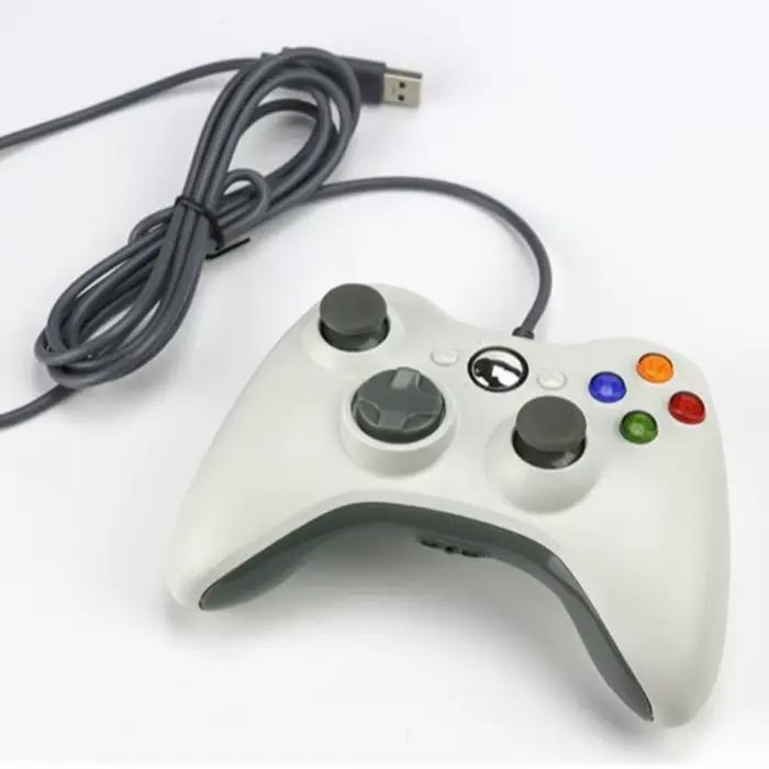 Manette Filaire USB pour Xbox 360 Contrôleur de Jeu PC Joystick Portable Manette de Jeu pour Windows Contrôle Xbox Occasions Spéciales