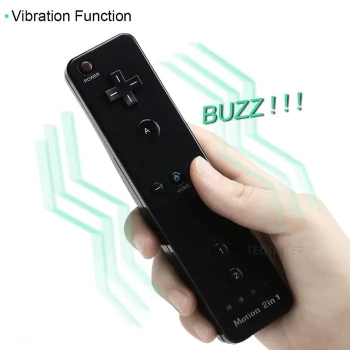 Manette 2 en 1 pour console Nintendo Wii