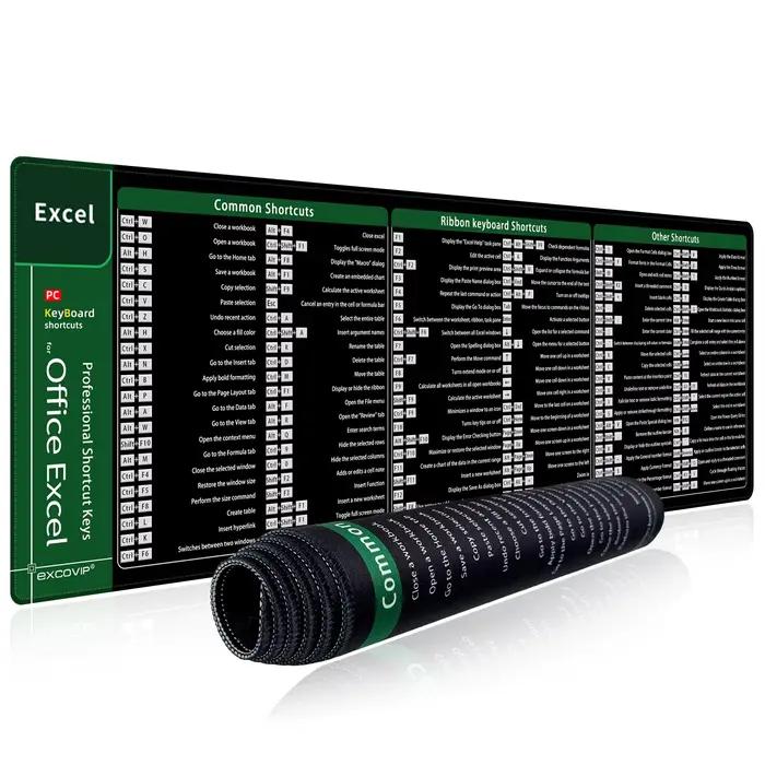 Tapis de souris EXCO Excel raccourcis