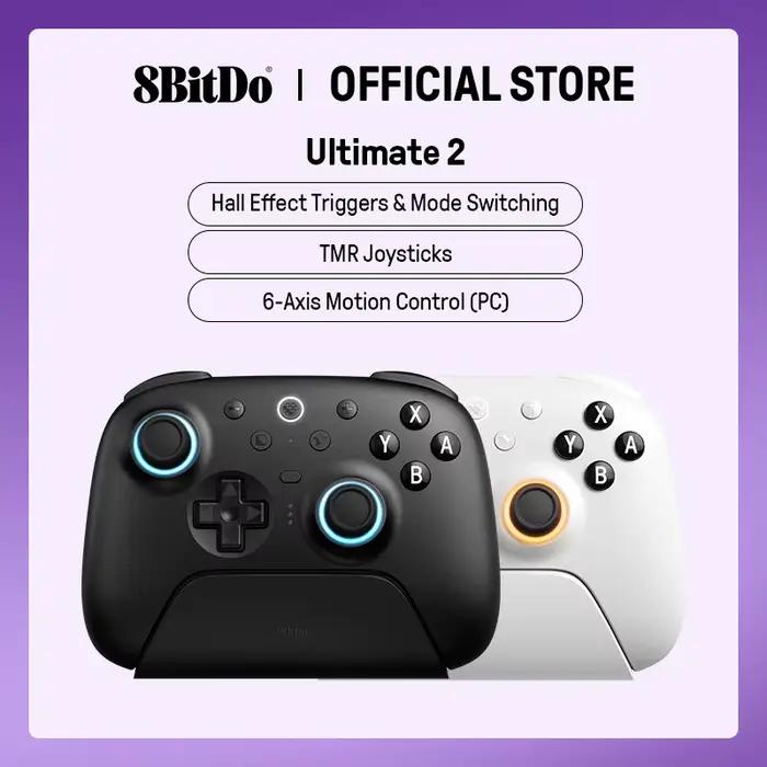 Contrôleur de jeu Bluetooth 8BitDo Ultimate 2 pour Switch 2