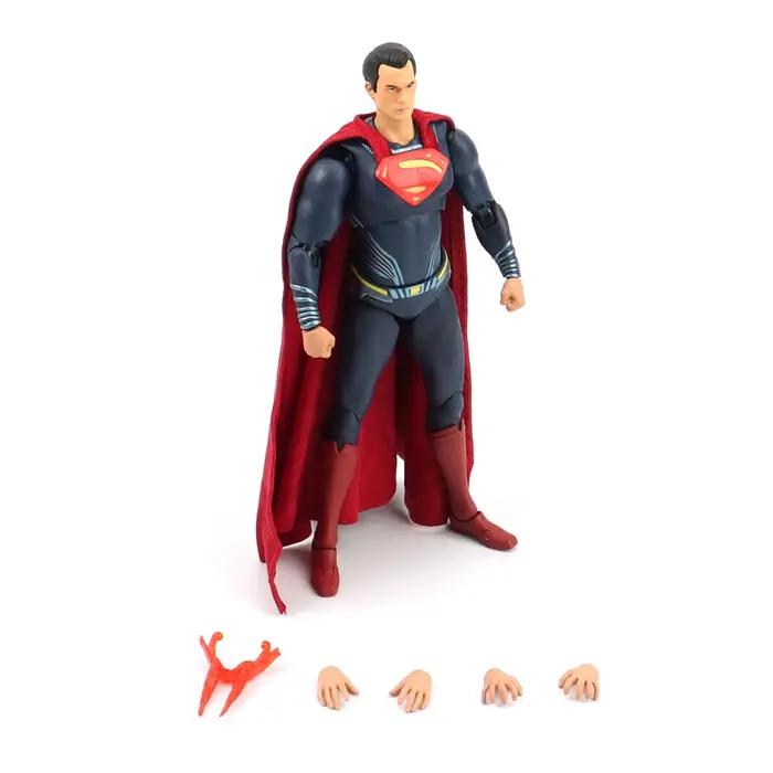 Figurine de la ligue de Justice, Batman Superman Aquaman Mera Harley Quinn, figurines d'action en PVC, modèles de Collection, jouets, cadeau, 1/9