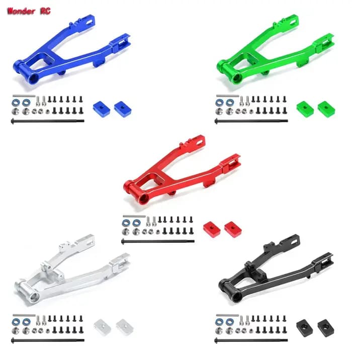 LOSI 1/4 Promoto-MX LOS06000 LOS06002 moto électrique télécommandée bras oscillant arrière en métal fourche
