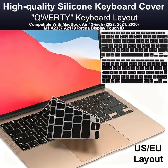 Couverture de clavier en Silicone QWERTY