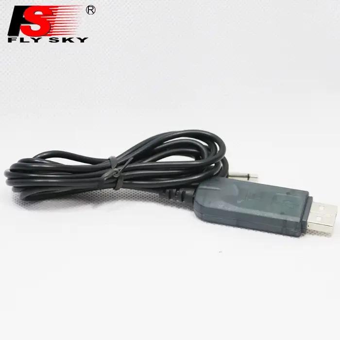 Flysky FS-SM100 RC simulateur de vol USB avec câble FMS pour transmetteur Radio FS-i6 i10 i6X FS-T6 FS-CT6B TH9X FPV