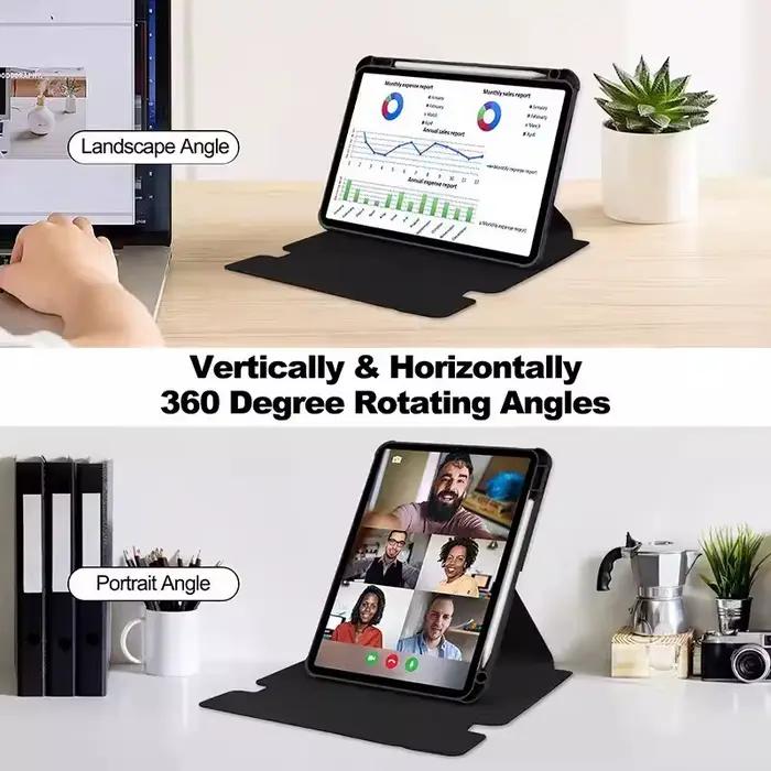 Pour Xiaomi Pad 7 Pro 7 11,2 pouces Mi Pad 6 Pro pour Xiaomi Pad 8 Pro 8 11,2 Étui avec clavier Coque magnétique rotative à 360 degrés