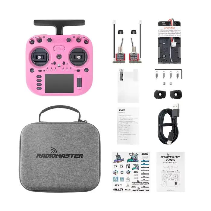 Radiomaster TX15 contrôleur Radio 16ch 3.5 pouces IPS écran tactile V5.0 Hall Gimbals