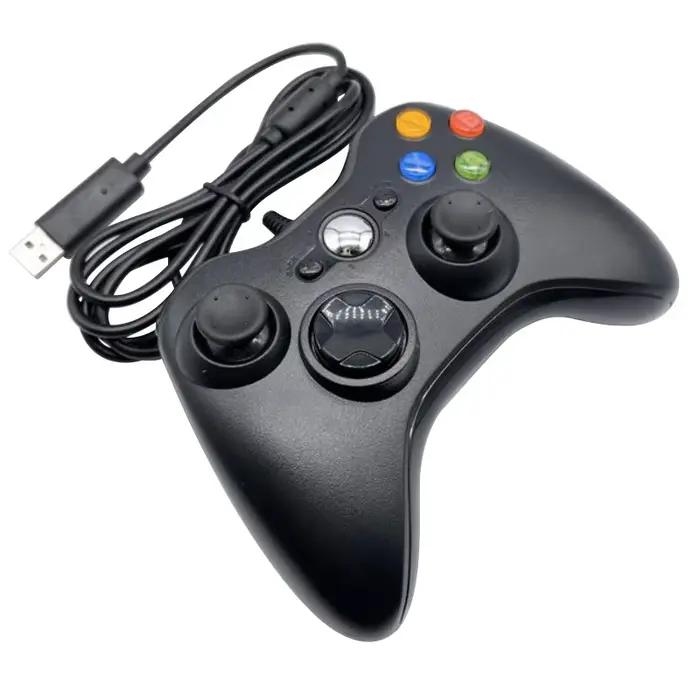 Contrôleur de jeu filaire USB supportant Xbox 360 et PC Windows 7 8 10 manette de jeu pour Steam occassions spéciales gaming confortable et personnalisable