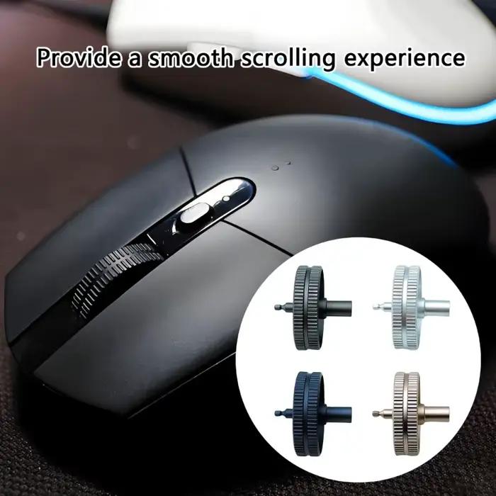 Roue de défilement de souris en métal pour Logitech G102 G304 G305