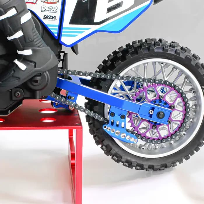 LOSI 1/4 Promoto-MX LOS06000 LOS06002 moto électrique télécommandée bras oscillant arrière en métal fourche