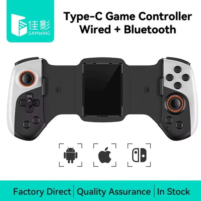 Gamwing JK02 contrôleur de manette de jeu télescopique radiateur à semi-conducteur poignée de refroidisseur de jeu pour IOS/Switch/jeu de téléphone portable Android