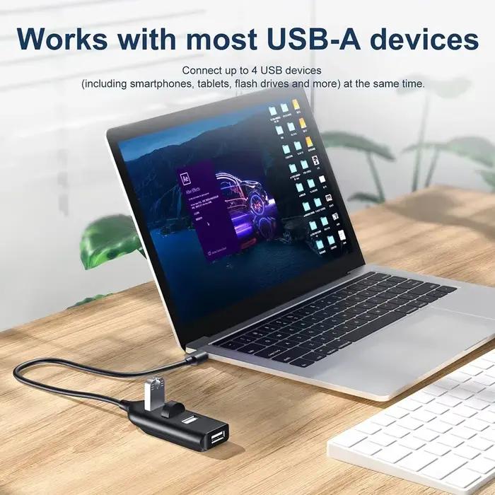 KEBIDUMEI Hub USB 4 ports