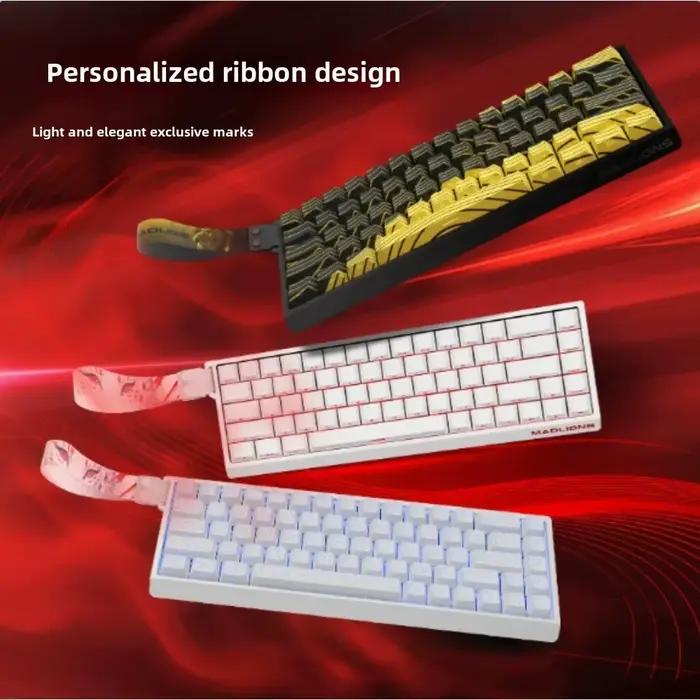 MADLIONS MAD 60/68HE clavier à interrupteur magnétique de jeu filaire 61/68 touches Web Drive 8K retour personnalisé RT trajet réglable échange à chaud