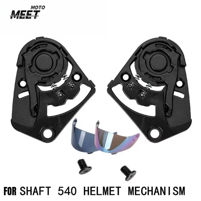 Base de visière de casque de moto pour Shaft 540