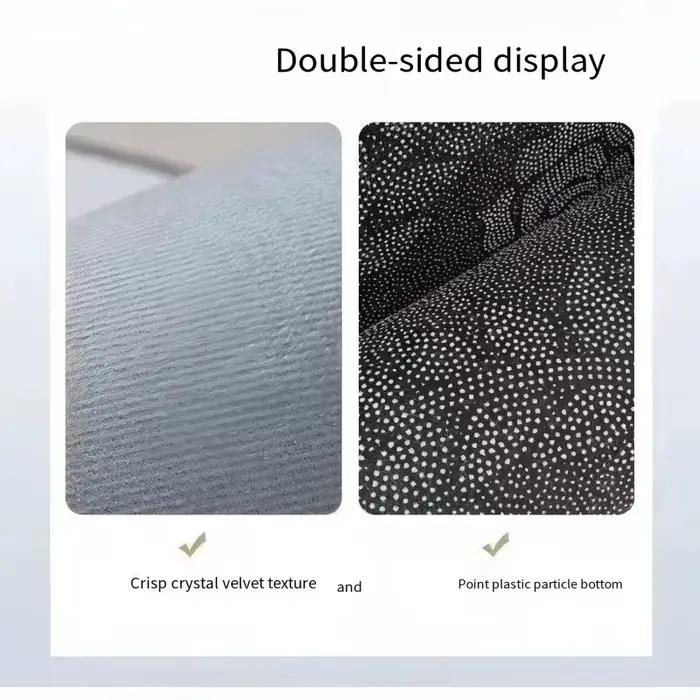 VIKAMA – paillasson d'entrée lavable en Machine, tapis de bienvenue Durable, noir, minimaliste, décoration de la maison