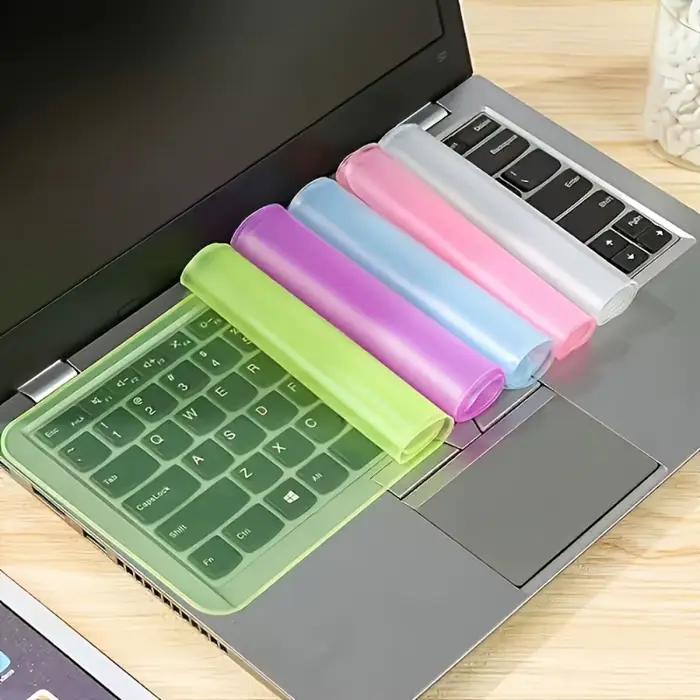 Protecteur de clavier en silicone ultra fin pour ordinateurs portables de 12 à 14 pouces – étanche