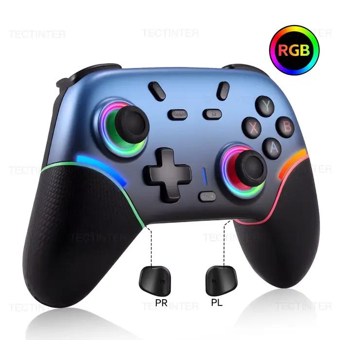 RGB Sans Fil Bluetooth Contrôleur Pour Nintendo Commutateur 2/Commutateur 1/PS3/PS4 Console Gamepad pour Android/IOS/PC Joystick Controle
