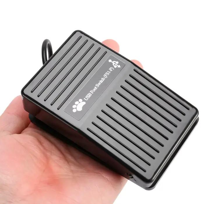 SCLS USB pédale interrupteur contrôle clavier Action pour nouveau commutateur au pied USB HID