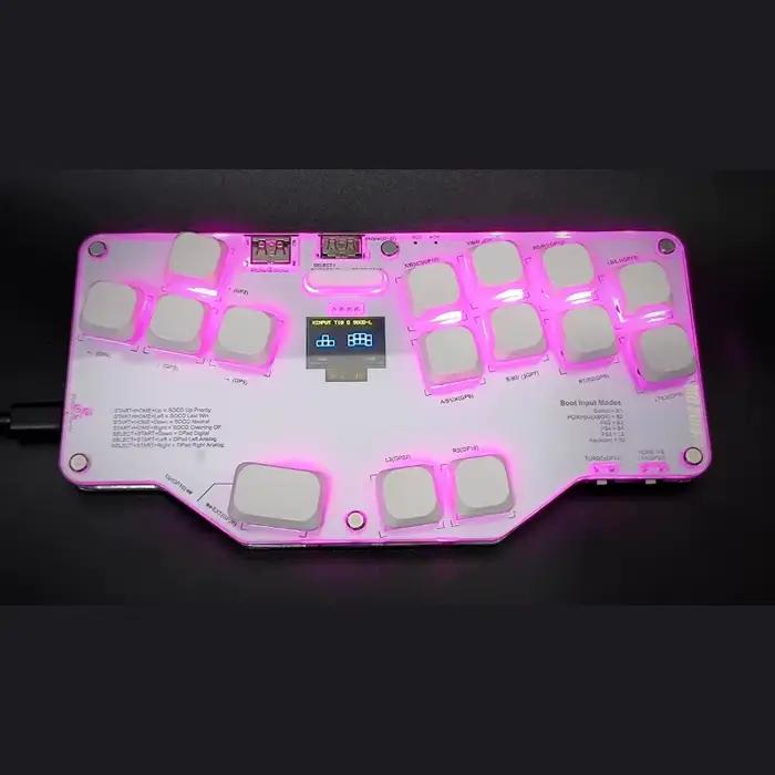 Mixbox clavier à une main profil bas personnalisé filaire rvb échangeable à chaud ergonomique Mini
