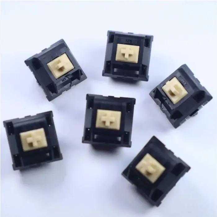 Interrupteur Linéaire MZ Y3 5 Broches HIFI M3 Axis pour Clavier Mécanique Personnalisé - Accessoires Kit 32g/40g/48g/53g - Lubrification d'Usine