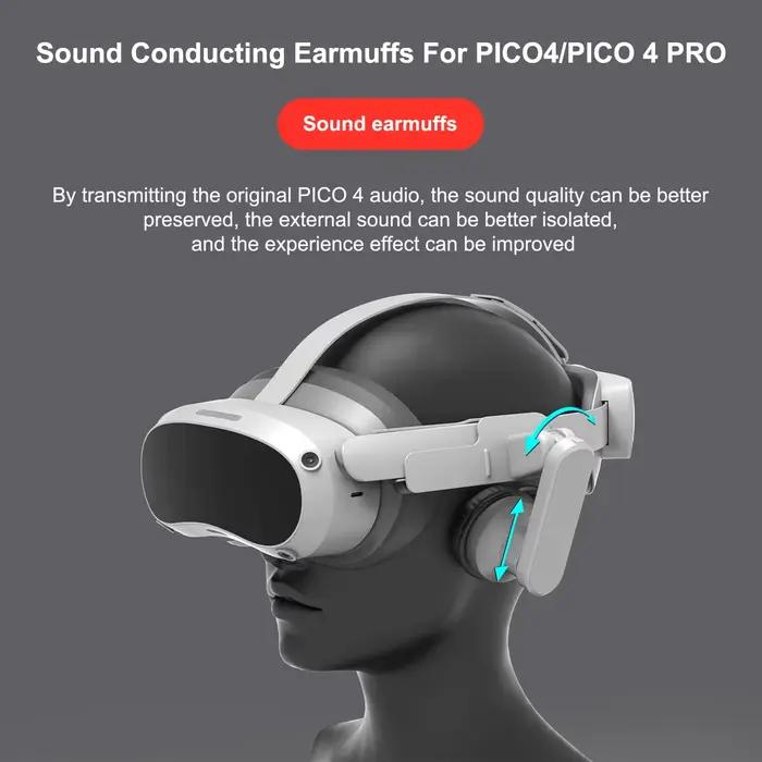 Cache-oreilles pour casque PICO 4 Ultra PRO VR