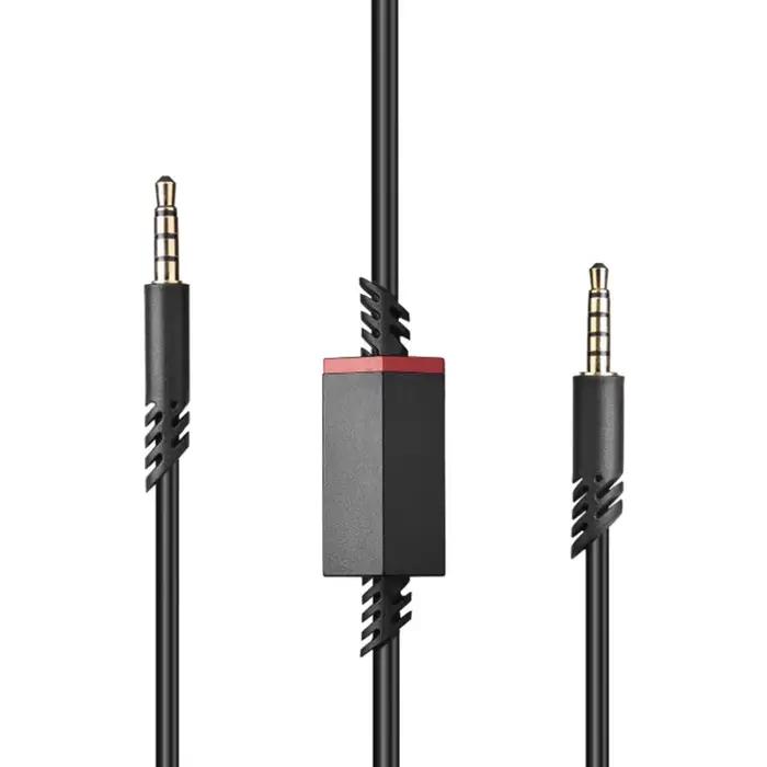 Câble Audio Muet En Ligne Pour Casques De Jeu Astro A10 A30 A40 A40TR A50 Câble De Console Audio Pour Contrôleur PS5 PS4 Haute Qualité Sonore Durabilité Supérieure Longueur Optimisée Expérience Audio Immersive Occasions De Jeu