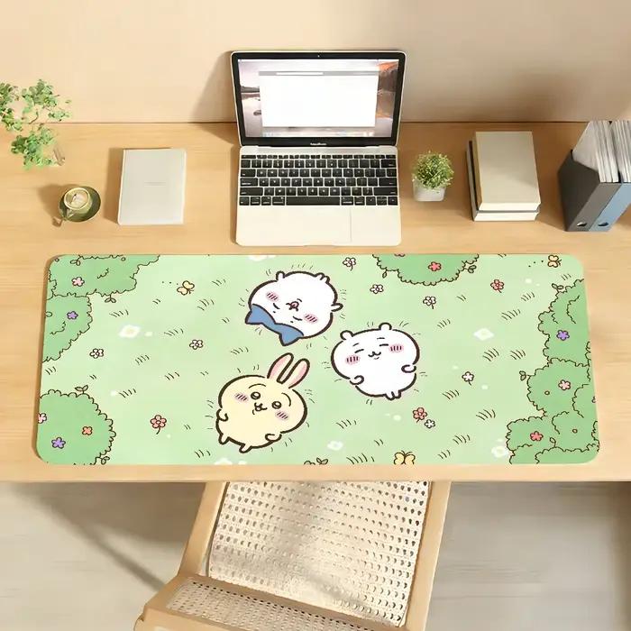 Tapis de souris Cartoon C-Chiikawa pour le bureau