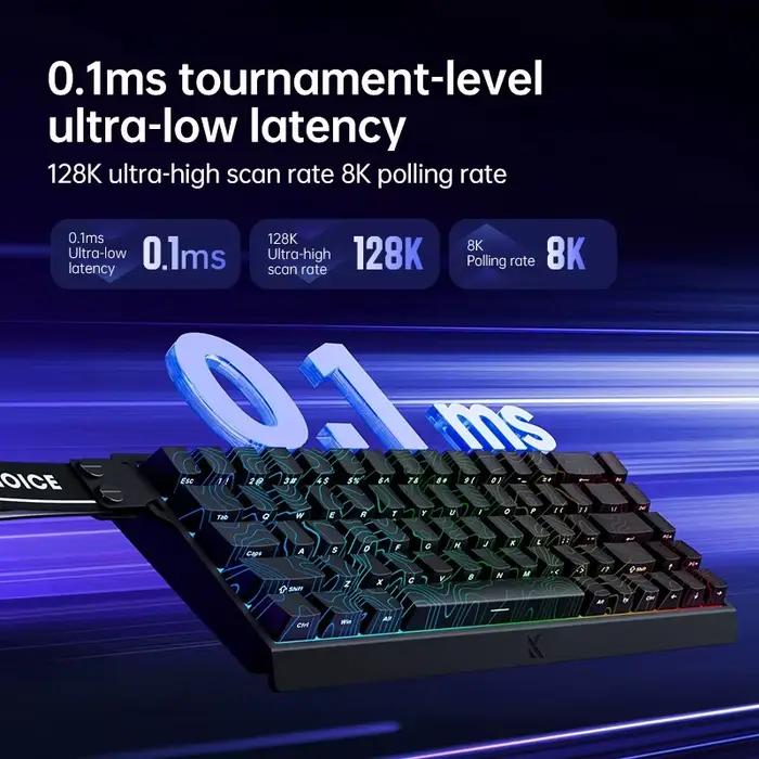 Clavier magnétique filaire mécanique MCHOSE ACE68 pour le gaming