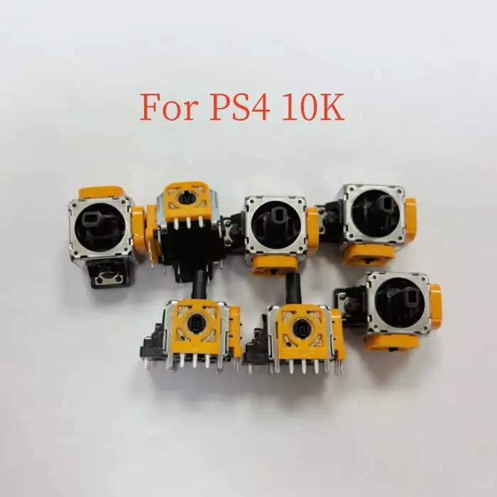 10 pièces Original Orange 3D Rocker analogique bâton Joystick jaune pour PlayStation 4 PS4 contrôleur sans fil bouton de manette