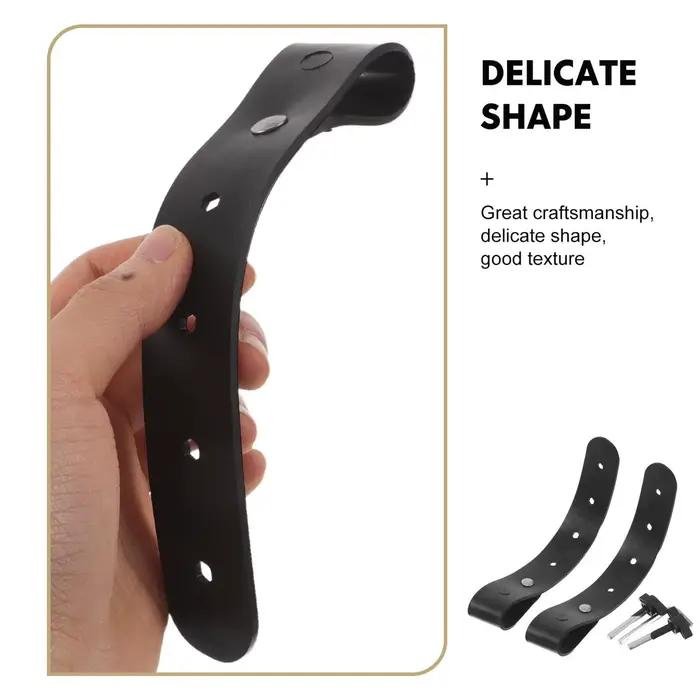 2 Sangles de fixation pour clavier pliable en PU