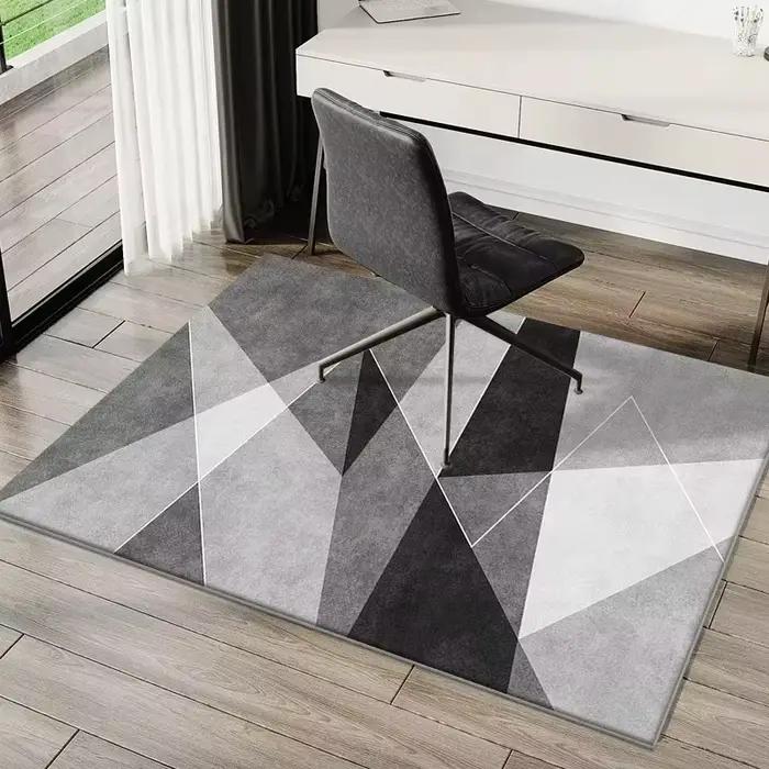 VIKAMA – tapis en velours cristal le plus vendu, tapis de Protection pour chaise d'ordinateur d'étude à domicile, tapis Durable haut de gamme, décoration d'intérieur en gros