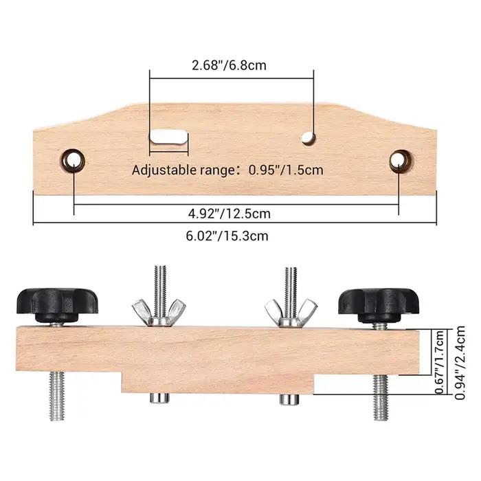 JEBridge-Pince de pont d'entrée de gamme, pour outils de luthier classiques/acoustiques