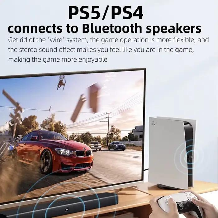 Pour PS5 PS4 TV ordinateur casque Bluetooth transmetteur Audio sans fil
