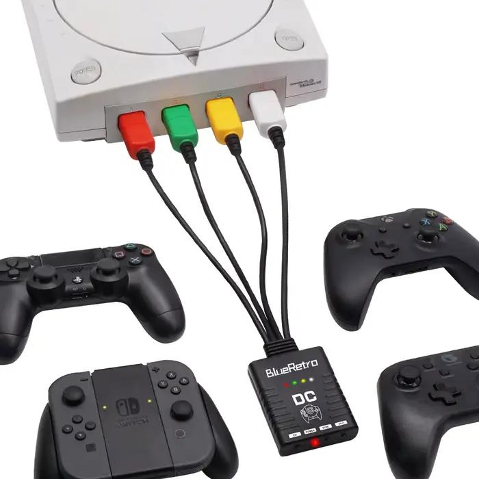 Adaptateur de contrôleur sans fil RetroScaler BlueRetro pour Console SEGA DreamCast vers PS3 PS4 PS5 8bitdo Switch Pro
