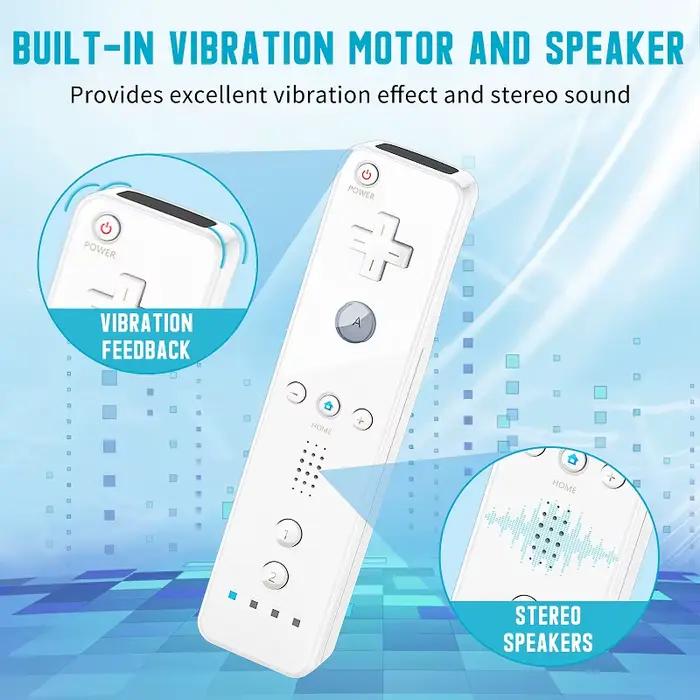 Contrôleurs pour Nintendo Wii 2 en 1 contrôleur gauche droite en option mouvement Plus ensemble jeu télécommande Joystick manette de jeu sans fil