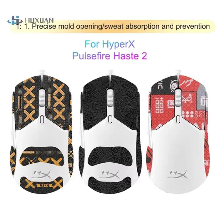 Autocollant de souris de jeu antidérapant pour HyperX Pulsefire Haste 2