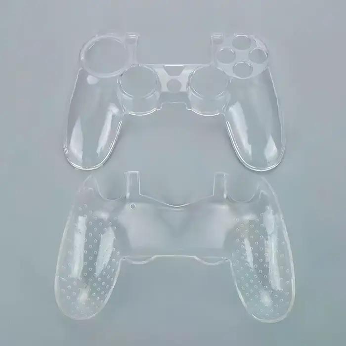 Étui transparent en PC rigide pour manette PS4 protection tendance occasionnelle gaming collectionnage