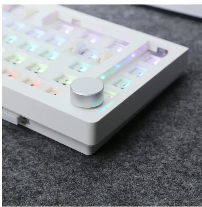 ZUOYA GMK70 VIA/Qmk kit de clavier mécanique de jeu séparé filaire sans fil Bluetooth joint échangeable à chaud personnalisé fendu
