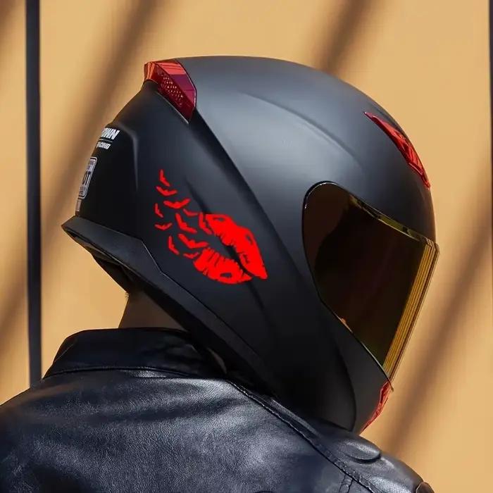 1PC autocollants pour casque de moto