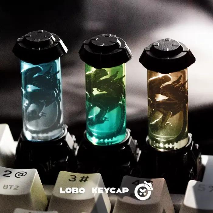 Capuchons de touches de clavier mécaniques à Transmission de lumière